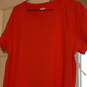 Coral old navy tshirt